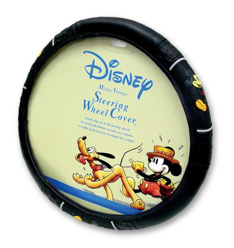 Plasticolor 006318R01 Vintage Mickey Style Steering Wheel Cover