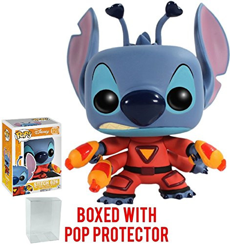 Funko Pop! Disney: Lilo & Stitch - Stitch 626 Vinyl Figure (Bundled with Pop BOX PROTECTOR CASE)