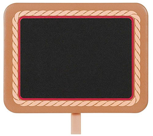 amscan 400228 Western Chalkboard Party Clips, 3" x 3", 8 Ct.
