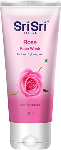 Sri Sri Ayurveda Rose Face Wash, 60ml