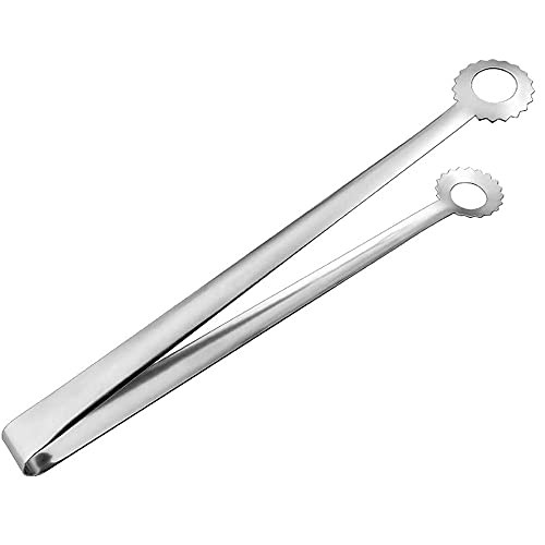ZEXIN Stainless Steel Snack Barbecue Bread Food Clip Kitchen Tool Cooking Utensils BBQ Tong