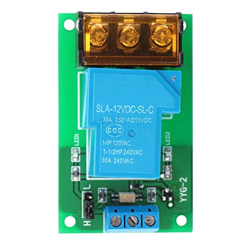 High Power High Low Level Trigger 30A Stable Optocoupler Isolation Relay One Way Relay AC 250V DC 30V Three YYG-2 for Industrial Systems-12VDC-