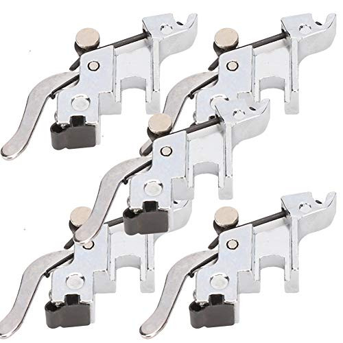 5 pcs Snap On Shank Low Shank Adapter Presser Foot Holder for Low Shank Sewing Machine Presser Foot Bracket 5 pcs Snap On Shank Low Shank Adapter Presser Foot Holder for Low Shank Sewing Machine Presser Foot Bracket