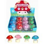 Henbrandt Mushroom Shaped Pencil Sharpener  and  Eraser