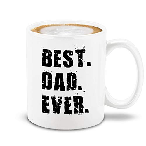 Shop4Ever Dad Coffee Mug Best. Dad. Ever. Ceramic Coffee Mug Tea Cup