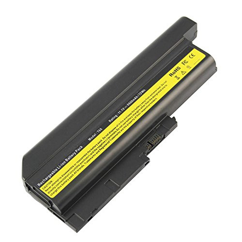 Futurebatt Laptop 9Cell 6600mAh Battery for IBM LENOVO Thinkpad R60 R60e R61 R61e R61i T60 T60p T61 T61p