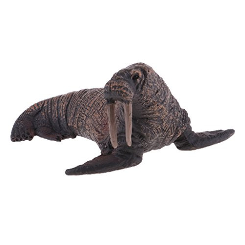 Baoblaze Plastic Ocean Animals Figure Sea Creature Toy Solid Walrus Figure Model Home Display Kids Gift Baoblaze Plastic Ocean Animals Figure Sea Creature Toy Solid Walrus Figure Model Home Display Kids Gift