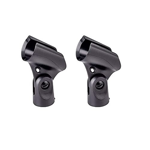 Ikapok 2 Pack A25D Microphone Clip for Shure SM57/58/86/87Microphone Break Resistant