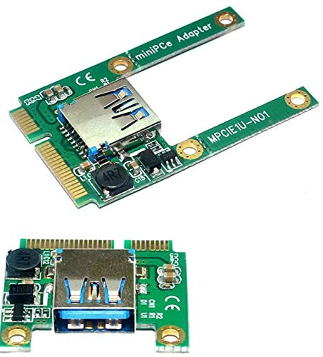 JXSZ Laptop Notebook Mini PCIe USB2.0 Adapter Mini PCI-E to Internal USB 2.0 Card Full/Half Size