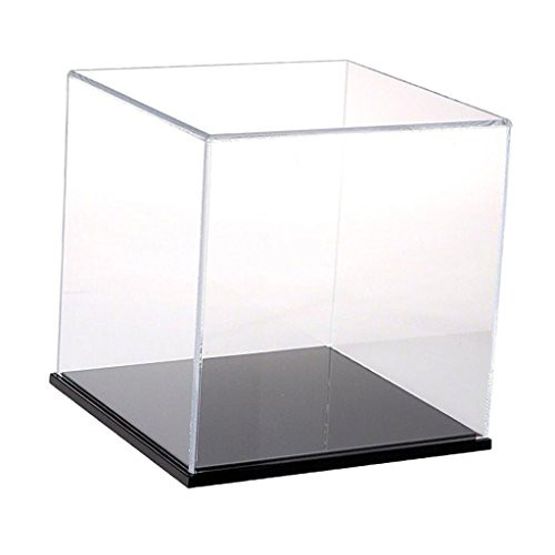 Baosity Transparent Display Case Action Figure Toys Dustproof Cubic Case Boxes
