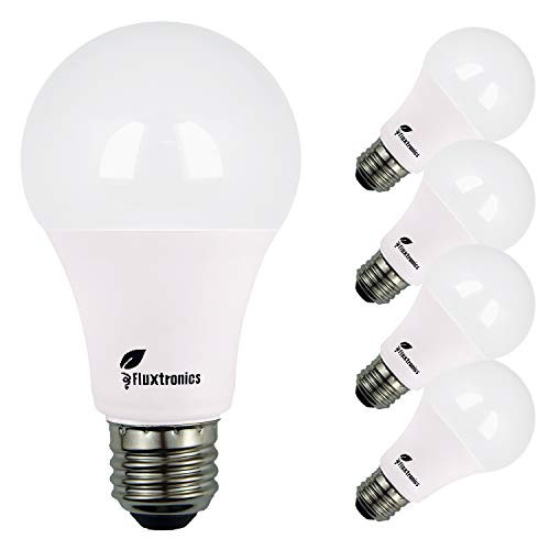 A19 ~ A21 LED Light Bulb, Energy Star Certified, Dimmable, 1600 Lumens, 100 Watt Equivalent, 3000K Warm White, 15W = 100W Light Bulb, E26 Base LED Bulb, UL Listed, 5 Years Warranty, 4-Pack