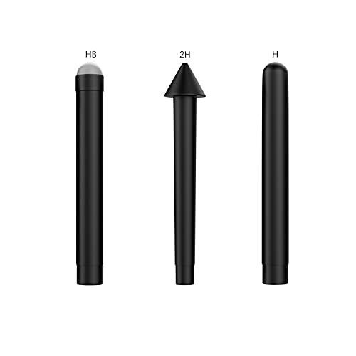 MoKo Pen Tips for Surface Pen -3 Packs, HB/2H/H Type-, Surface Pen Tip Replacement Kit Compatible with Surface Pro 2017 Pen -Model 1776-/Surface Pro 4 Pen, Original Pen Nibs Refill for Stylus Pen