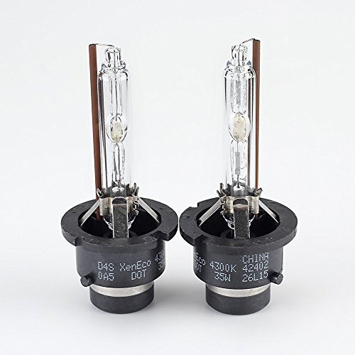 Probrother 4300K 35W D4S car Xenon HID Headlight Replacement Bulb -Pack of 2-