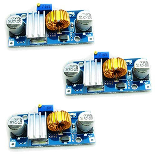 HiLetgo 3pcs XL4015 4~38V to 1.25-36V 5A DC-DC Buck Converter Step Down Module 5A DC-DC Adjustable Step-Down Module XL4015 4~38v 96 percent HiLetgo 3pcs XL4015 4~38V to 1.25-36V 5A DC-DC Buck Converter Step Down Module 5A DC-DC Adjustable Step-Down Module XL4015 4~38v 96 percent