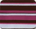 ACD Ribbon Stripe Raspberry/White Chocolate Transfer Sheets  Pack of 2