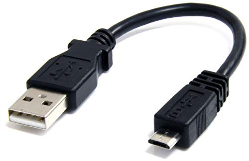 Maeline Micro USB Cable USB 2.0 A-Male to Micro B Cable Fast Charging Cord High Speed USB Durable Cheap Android Charger Cable -3 Pack, 8.5in-