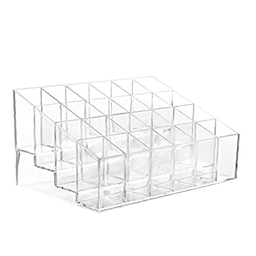 Lipstick Storage Box Lipstick Organizer 24 Grid Lip Gloss Holder Display Rack for Makeup Organizer,Household Storage Box Lipstick Storage Box Lipstick Organizer 24 Grid Lip Gloss Holder Display Rack for Makeup Organizer,Household Storage Box