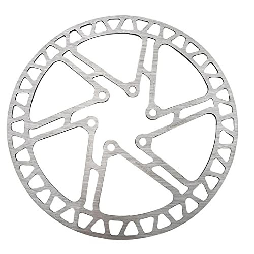 Bike Disc Brake Rotor Bicycle Brake Discs Cycling Centerlock Disc Brake Rotor Compatible with Road Bike Mountain Bicycle Accessories 160mm P20 Silver