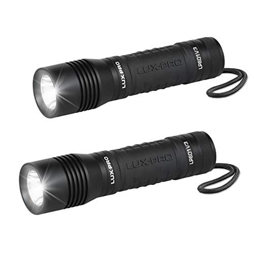 Lux Pro 450 Lumen LED Tactical Compact Flashlight (2 Pack) LP601V3