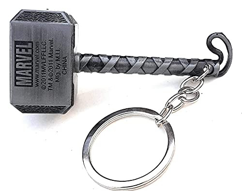 Thor Hammer Keychain Hammer Key Ring, Stormbreaker Keychain, Thor's Hammer Keychain Marvel Thor Hammer Keyring
