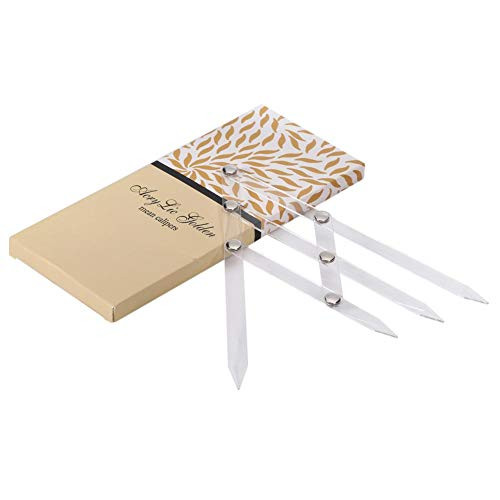 Eyebrow Caliper, 1PC Acrylic Eyebrow Shaping Caliper Ruler Permanent Reusable Measure Makeup Tool