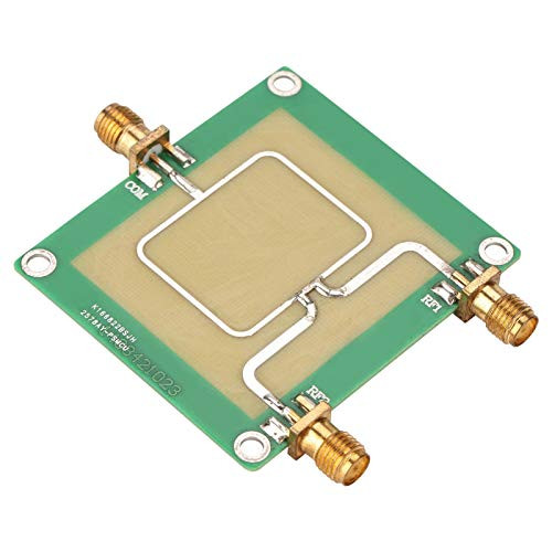 Jeanoko Low Insertion Loss Signal Power Splitter RF Power Splitter 30-1000MHz 2-Way High Gain Stable Performance Isolation for Building Electronics Projects DIY Circuit
