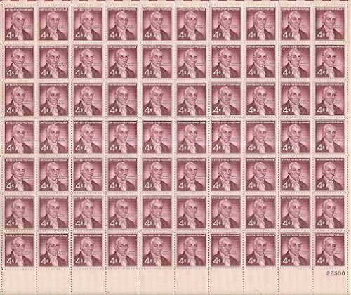 USPS Ephraim Mcdowell Full Sheet of 70 Four Cent Stamps Scott 1138 USPS Ephraim Mcdowell Full Sheet of 70 Four Cent Stamps Scott 1138