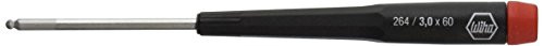 Wiha 96430 Ball End Hex Metric Screwdriver with Precision Handle, 3. x 60mm
