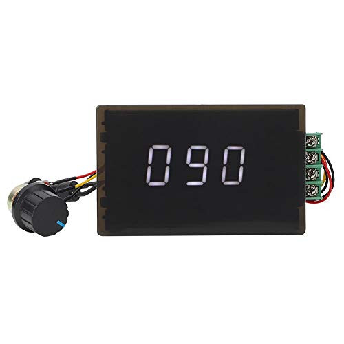 30A PWM Speed Regulator, DC Motor Speed Regulator Digital Display Regulator for Industrial Equipment Controller Switch Speed Control Knob