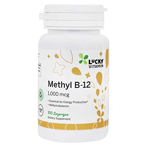 LuckyVitamin - Methyl B12 1000 mcg. - 100 Lozenges