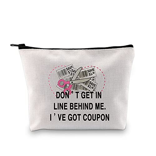 G2TUP Funny Coupon Holder Organizer Bag Dont Get in Line Behind Me Ive Got Coupon Gift for Coupon Lover Coupon Pouch -Ive Got Coupon- G2TUP Funny Coupon Holder Organizer Bag Dont Get in Line Behind Me Ive Got Coupon Gift for Coupon Lover Coupon Pouch -Ive Got Coupon-