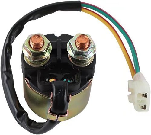 Aquiver Auto Parts New Starter Solenoid Relay Switch for Honda 350 TRX350 Fourtrax Rancher 2000 2001 2002 2003 2004 2005 2006