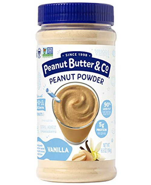 Peanut Butter  and  Co. Vanilla Peanut Powder, Non-GMO Project Verified, Gluten Free, Vegan, 6.5 oz Jar Peanut Butter  and  Co. Vanilla Peanut Powder, Non-GMO Project Verified, Gluten Free, Vegan, 6.5 oz Jar