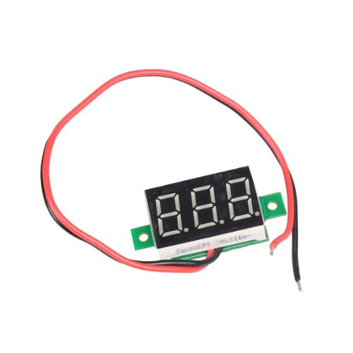 Mini DC 2.5-30V Red LED Panel Voltage Meter 3-Digital Display Voltmeter