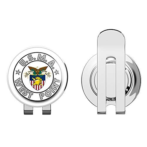 United States Military Academy West Point -USMA- Golf Hat Clip with Magnetic Ball Marker