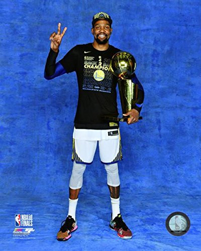 Kevin Durant Golden State Warriors 2018 Championship Trophy Photo -Size: 8" x 10"-