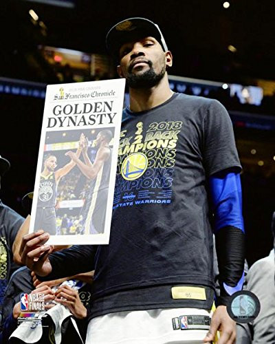 Kevin Durant Golden State Warriors 2018 Championship Photo -Size: 8" x 10"-