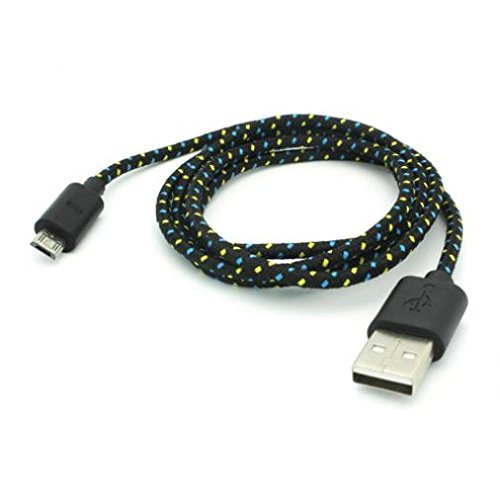 Black Braided 10ft Long USB Cable Rapid Charge Wire Sync Durable Data Sync Cord Micro-USB for T-Mobile LG Stylo 2 Plus - T-Mobile LG Stylo 3 Plus - T-Mobile LG V10 - T-Mobile Microsoft Lumia 640 Black Braided 10ft Long USB Cable Rapid Charge Wire Sync Durable Data Sync Cord Micro-USB for T-Mobile LG Stylo 2 Plus - T-Mobile LG Stylo 3 Plus - T-Mobile LG V10 - T-Mobile Microsoft Lumia 640