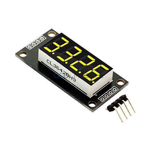 0.36" TM1637 7-Segment 4digit Tube LED Yellow Digital Display Module for Arduino