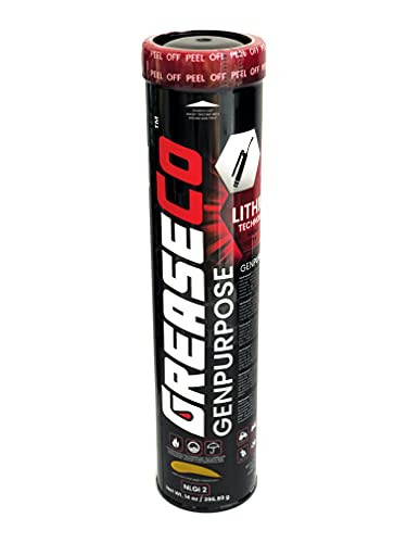 General Grease | All Purpose | Grease For Grease Gun | Lithium Grease | Amber | Automotive | Tractor | High Temp | Lawn Mower | Ball Joint | Door Tracks | Single Grease Cartridge | NLGI 2 | GenPurpose