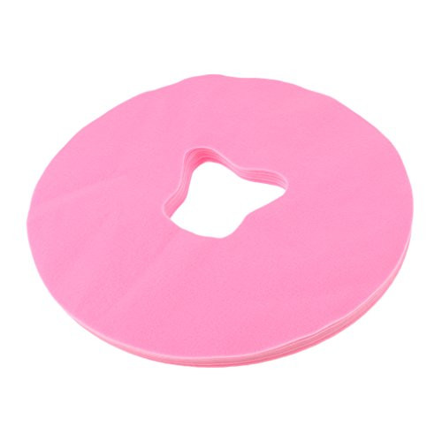 LoveinDIY 100 Pieces Disposable Massage Face Cushion Headrest Cradle Cotton Covers LoveinDIY 100 Pieces Disposable Massage Face Cushion Headrest Cradle Cotton Covers