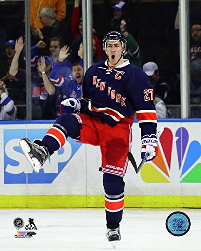 NHL Ryan McDonagh New York Rangers Action Photo -Size: 8" x 10"-