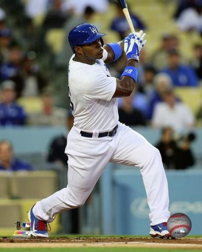 MLB Yasiel Puig Los Angeles Dodgers 2014 Action Photo -Size: 8" x 10"-