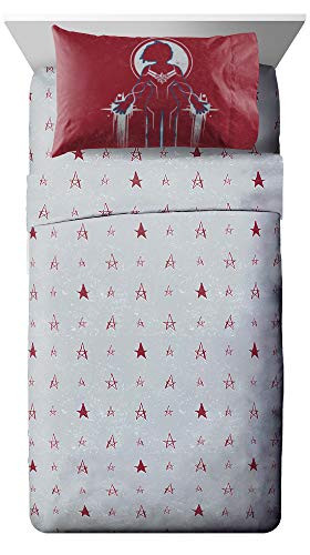 Jay Franco Captain Marvel Taking Off Twin Sheet Set