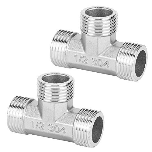 G1/2in Male Thread No Leakage Pipe Connector, Threaded Connector, for Plumbing Hardware