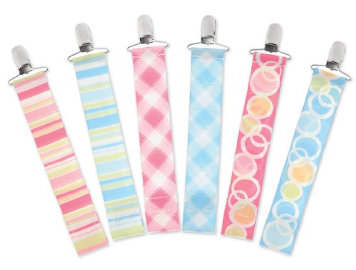 Munchkin Pacifier Clip, Colors May Vary -Discontinued by Manufacturer-