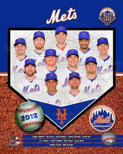 New York Mets - 2012 Team Composite MLB 8x10 Photo