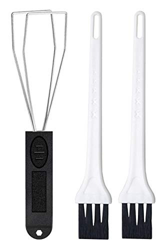 Ortarco Wire Keycap Puller with 2 Pcs Keyboard Brush Computer Cleanning Kit for Mechanical Keyboard