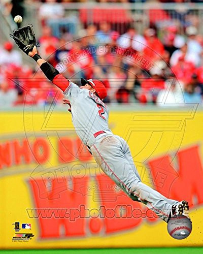 Zack Cozart 2012 Action Photo 8 x 10in