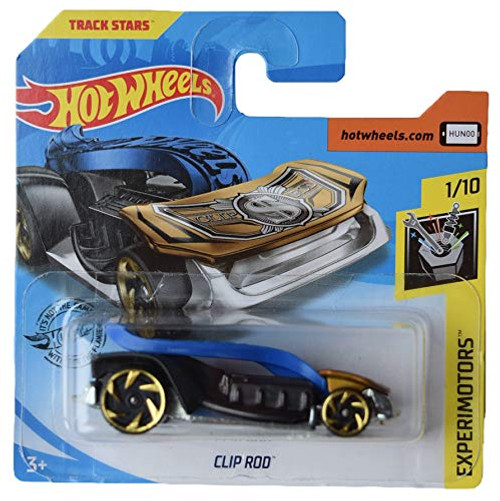 DieCast Hotwheels Clip Rod 1/10, Short Card DieCast Hotwheels Clip Rod 1/10, Short Card